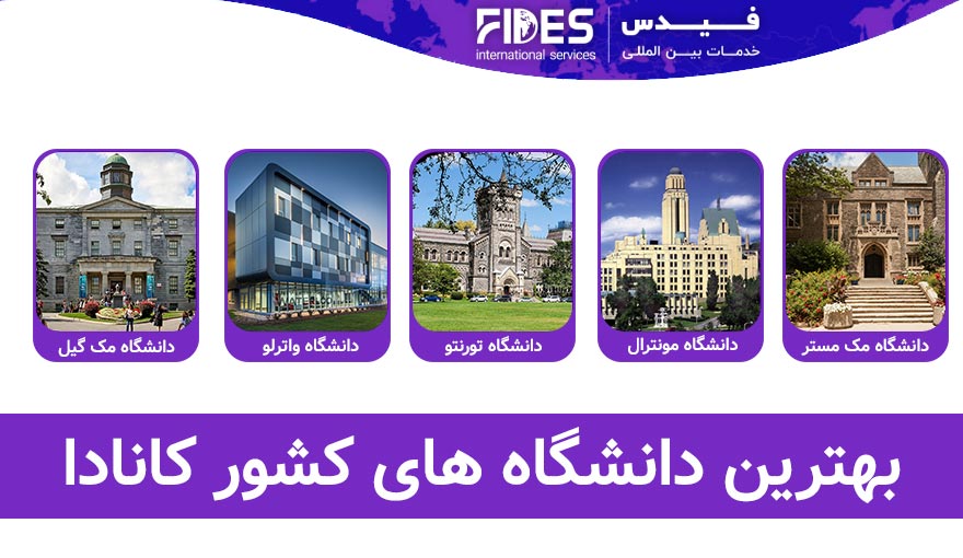 بهترین دانشگاه های کشور کانادا